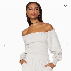 Ramy Brook Faux Leather Tinley Top